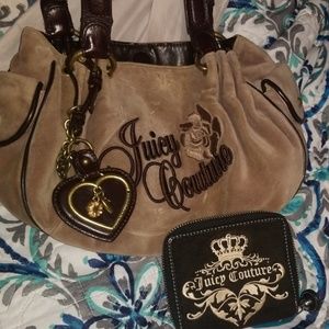 Brown velvet Juicy Couture